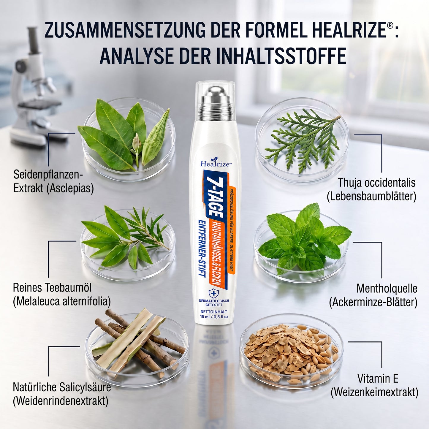 𝐕𝐨𝐧 𝐀𝐩𝐨𝐭𝐡𝐞𝐤𝐞𝐫𝐧 𝐞𝐦𝐩𝐟𝐨𝐡𝐥𝐞𝐧 🥑🥑 𝑯𝗲𝙖𝐥𝒓𝗶𝙯𝗲® 7-Tage Tag & Spot Eraser 🪄 (Rollerball ohne Schmerzen, ohne Narben) 👩‍⚕️