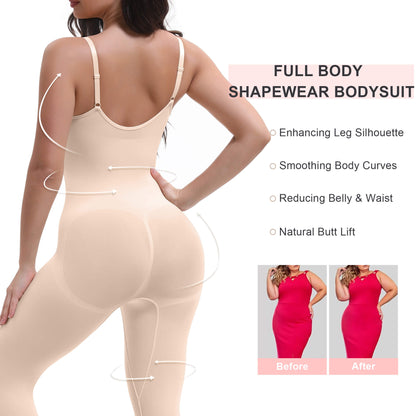 3-in-1 Seamless Full Body Compression Legging Bodysuit